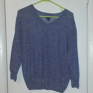 Womens blue sweater